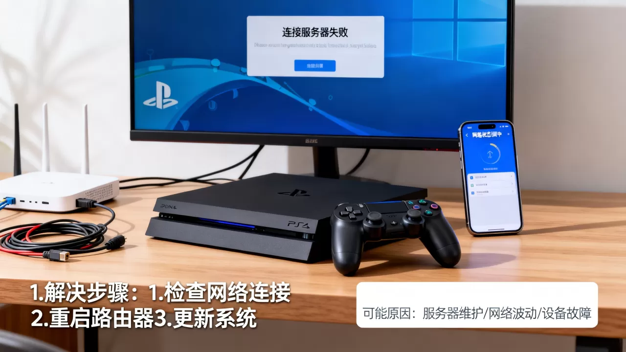 ps42k20连接不上服务器如何解决,原因是什么 ps42k20连接不上服务器如何解决,原因是什么