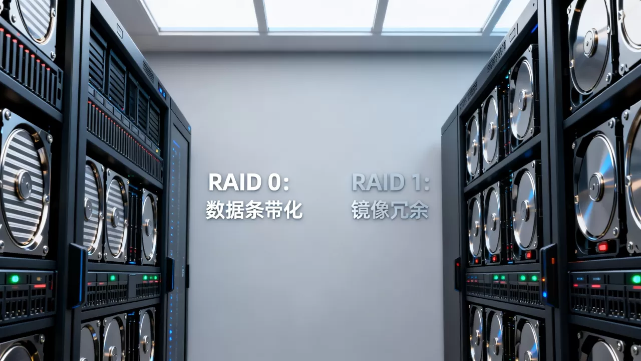 服务器阵列0与1区别是什么,哪个更好? 服务器阵列0与1区别是什么,哪个更好?