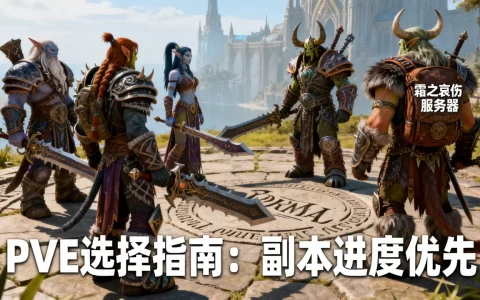 魔兽4区到底有哪些PVE服务器？，怎么选？