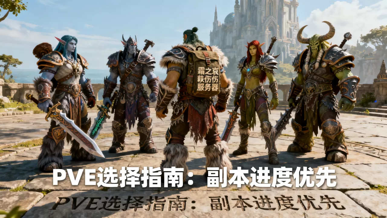 魔兽4区到底有哪些PVE服务器?,怎么选? 魔兽4区到底有哪些PVE服务器?,怎么选?