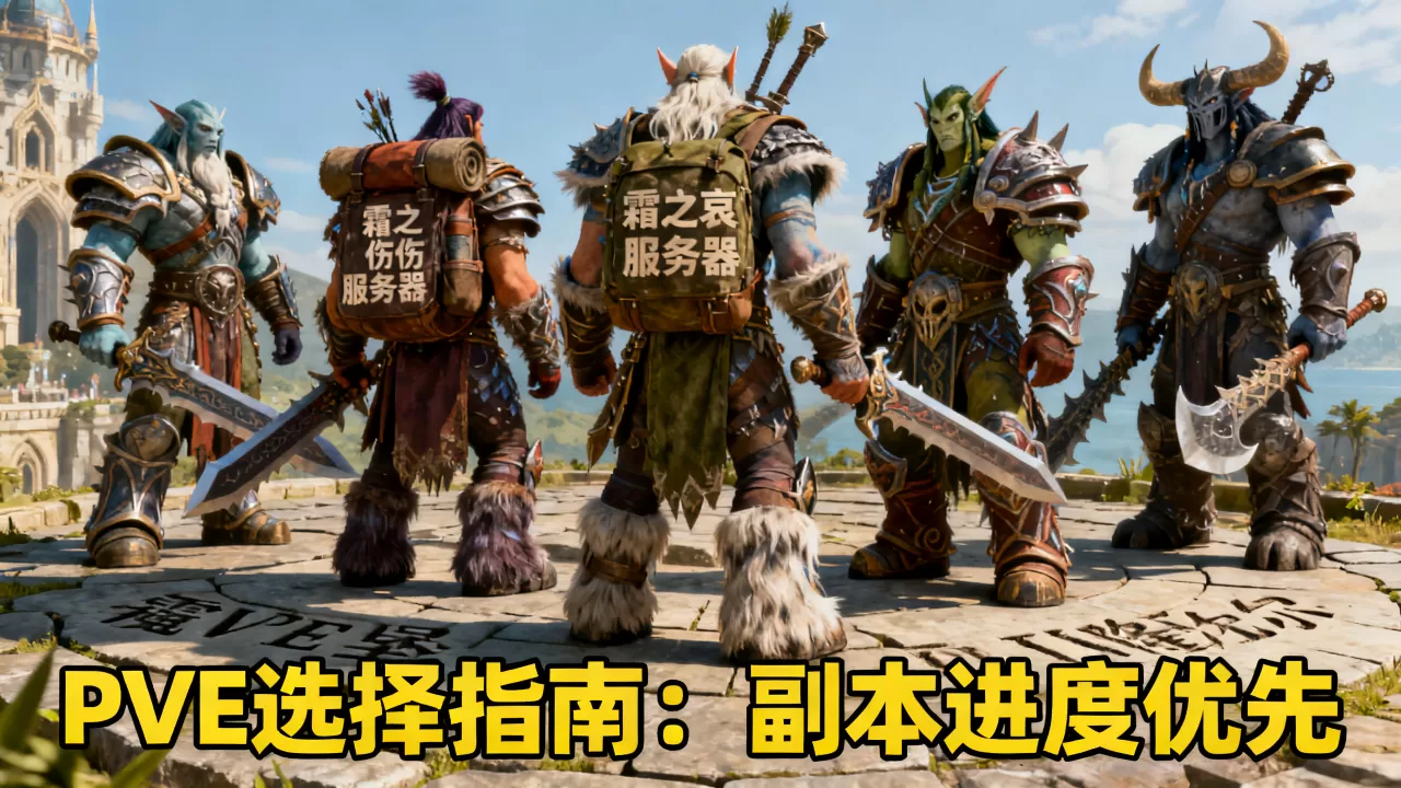 魔兽4区到底有哪些PVE服务器?,怎么选? 魔兽4区到底有哪些PVE服务器?,怎么选?