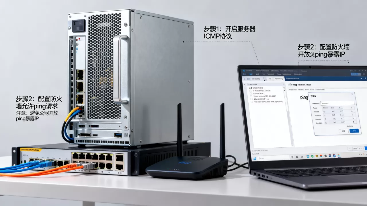 服务器开ping怎么设置,需要注意什么? 服务器开ping怎么设置,需要注意什么?