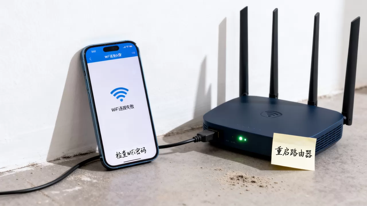 手机wifi无法连接服务器怎么回事，连接失败怎么办？