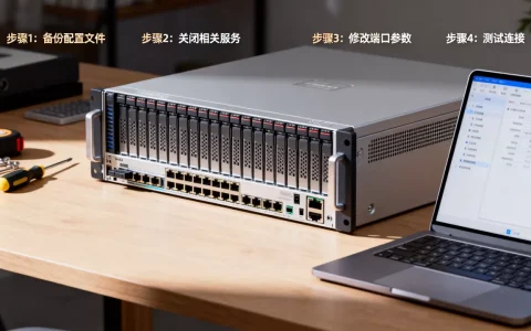 服务器端口修改的正确步骤是什么，需要注意哪些问题？