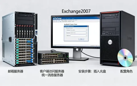 exchange2007中服务器角色有哪些？，怎么安装？