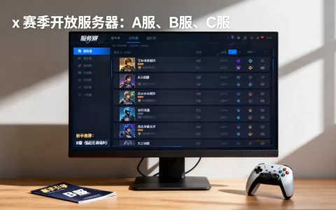 王者荣耀s3赛季有哪些服务器开放，哪个服务器最适合新手玩家