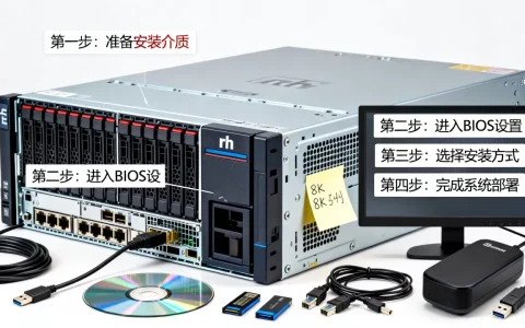 rh系列服务器可以通过哪些方式安装系统，如何安装系统？