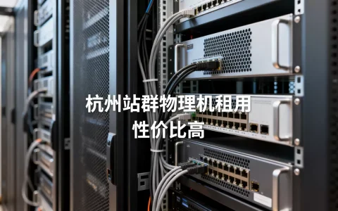 杭州站群物理机租用哪家更合适？，哪家性价比高？