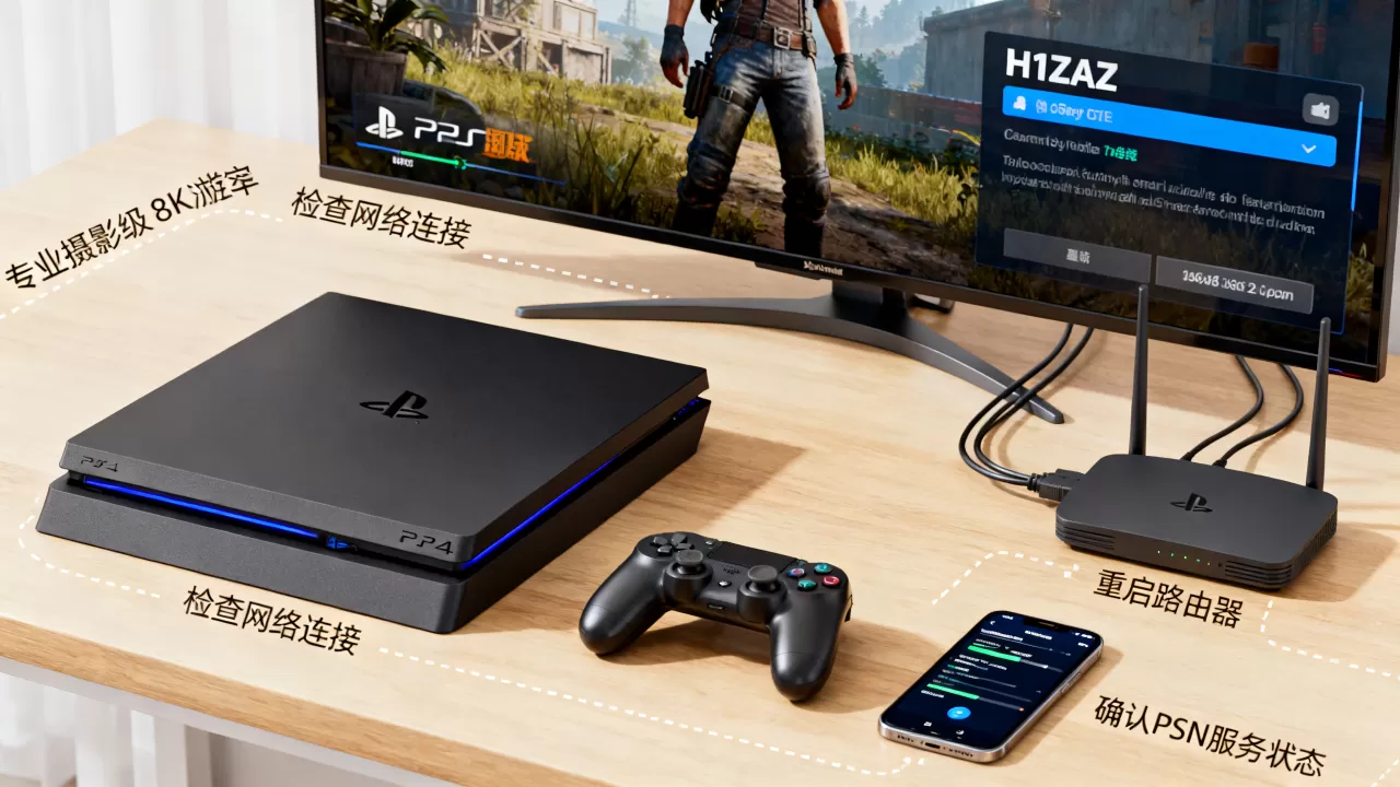 PS4 H1Z1连不上服务器怎么玩，怎么解决？