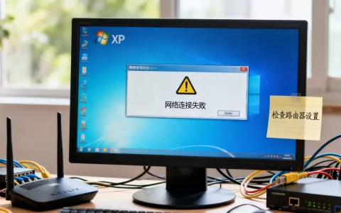 为什么xp系统连不上网络服务器？，网络连接失败怎么办