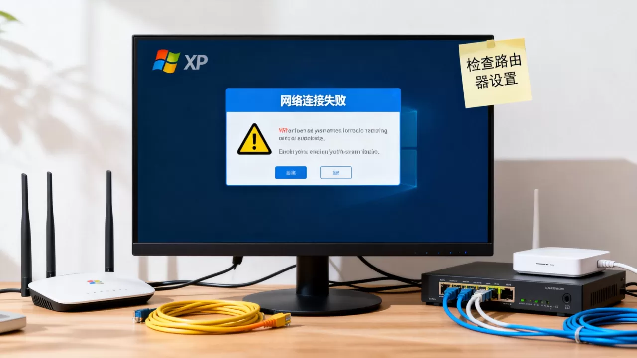 为什么xp系统连不上网络服务器?,网络连接失败怎么办 为什么xp系统连不上网络服务器?,网络连接失败怎么办