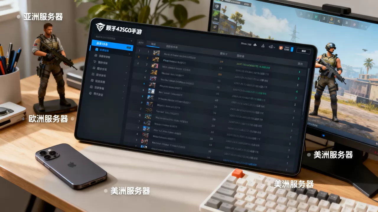 虚幻4csgo手游有哪些服务器 虚幻4csgo手游有哪些服务器