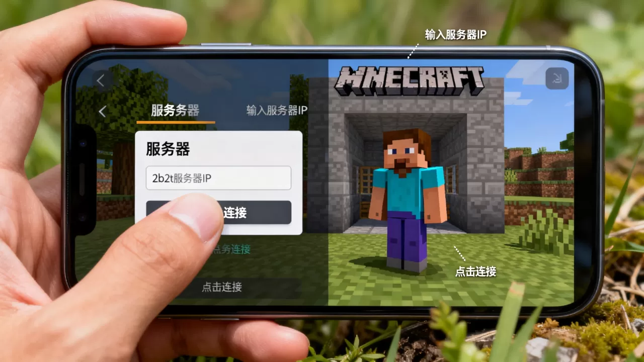 我的世界2b2t服务器怎么进手机版,2b2t手机版怎么进 我的世界2b2t服务器怎么进手机版,2b2t手机版怎么进