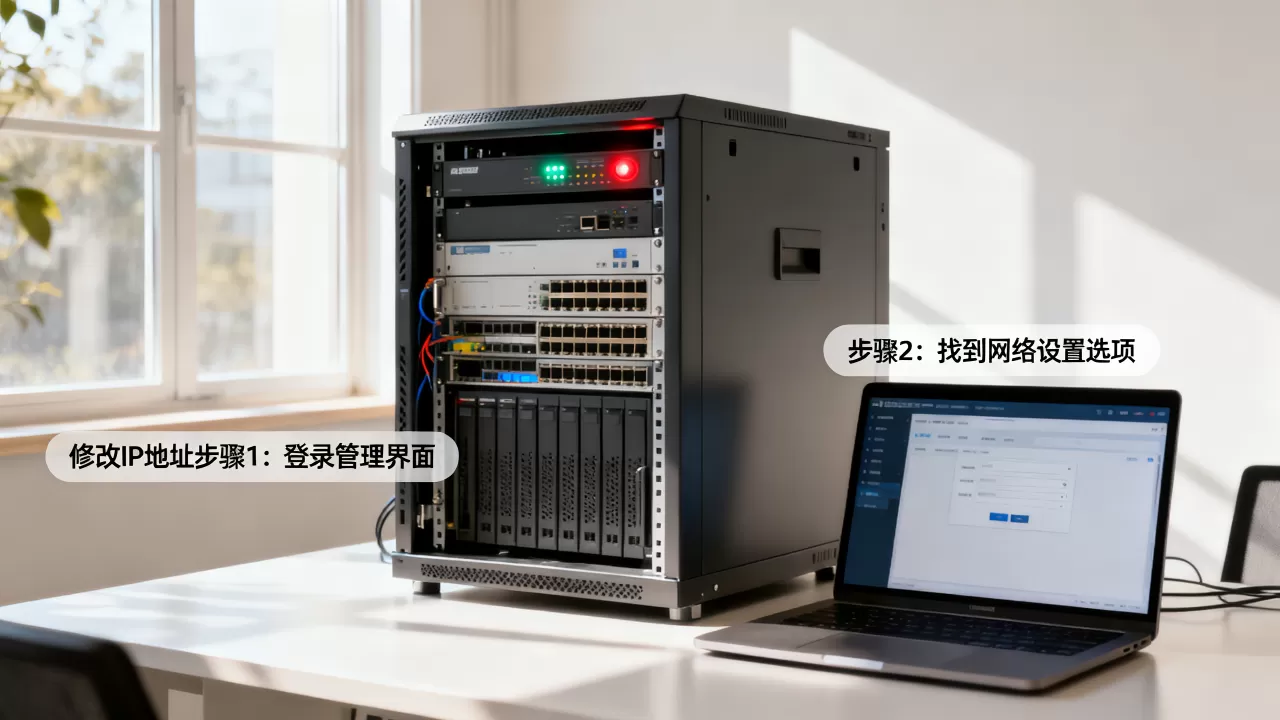 服务器的ip地址可以修改吗，怎么修改？