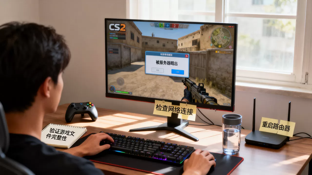 为什么cs2一直显示被服务器踢出?,怎么解决? 为什么cs2一直显示被服务器踢出?,怎么解决?