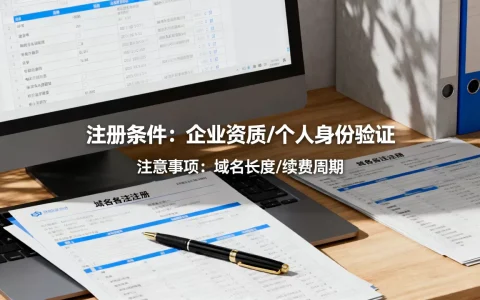 fund域名注册需要什么条件，有哪些注意事项？