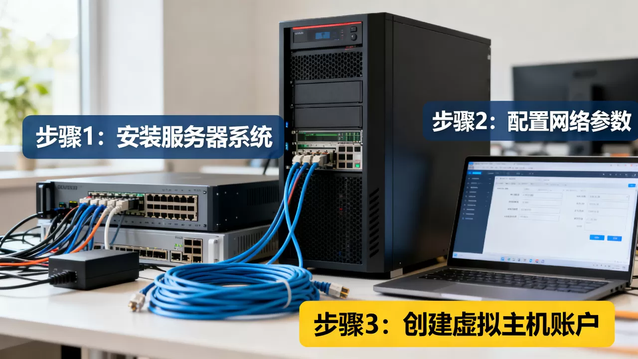 服务器怎么搭建虚拟主机,具体操作步骤有哪些? 服务器怎么搭建虚拟主机,具体操作步骤有哪些?