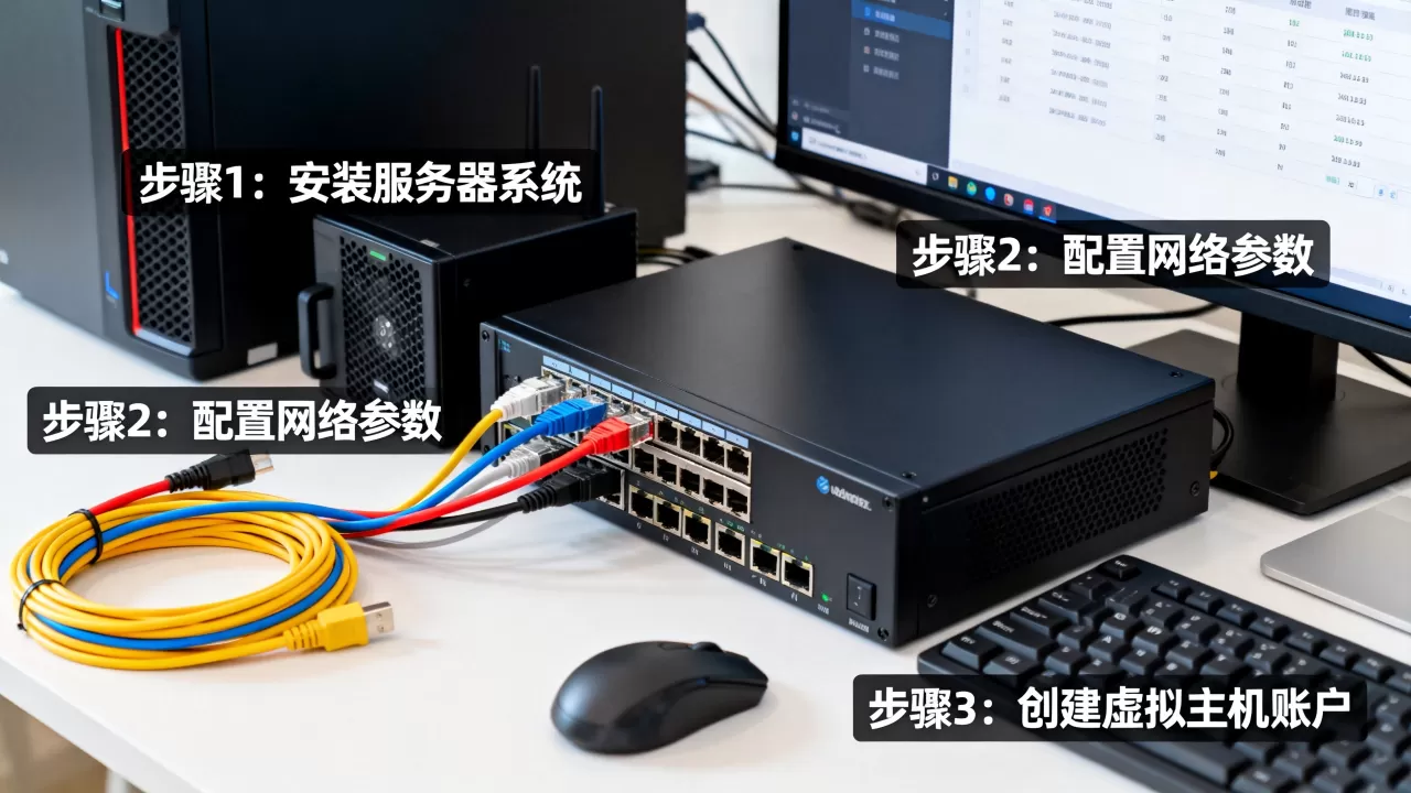 服务器怎么搭建虚拟主机,具体操作步骤有哪些? 服务器怎么搭建虚拟主机,具体操作步骤有哪些?