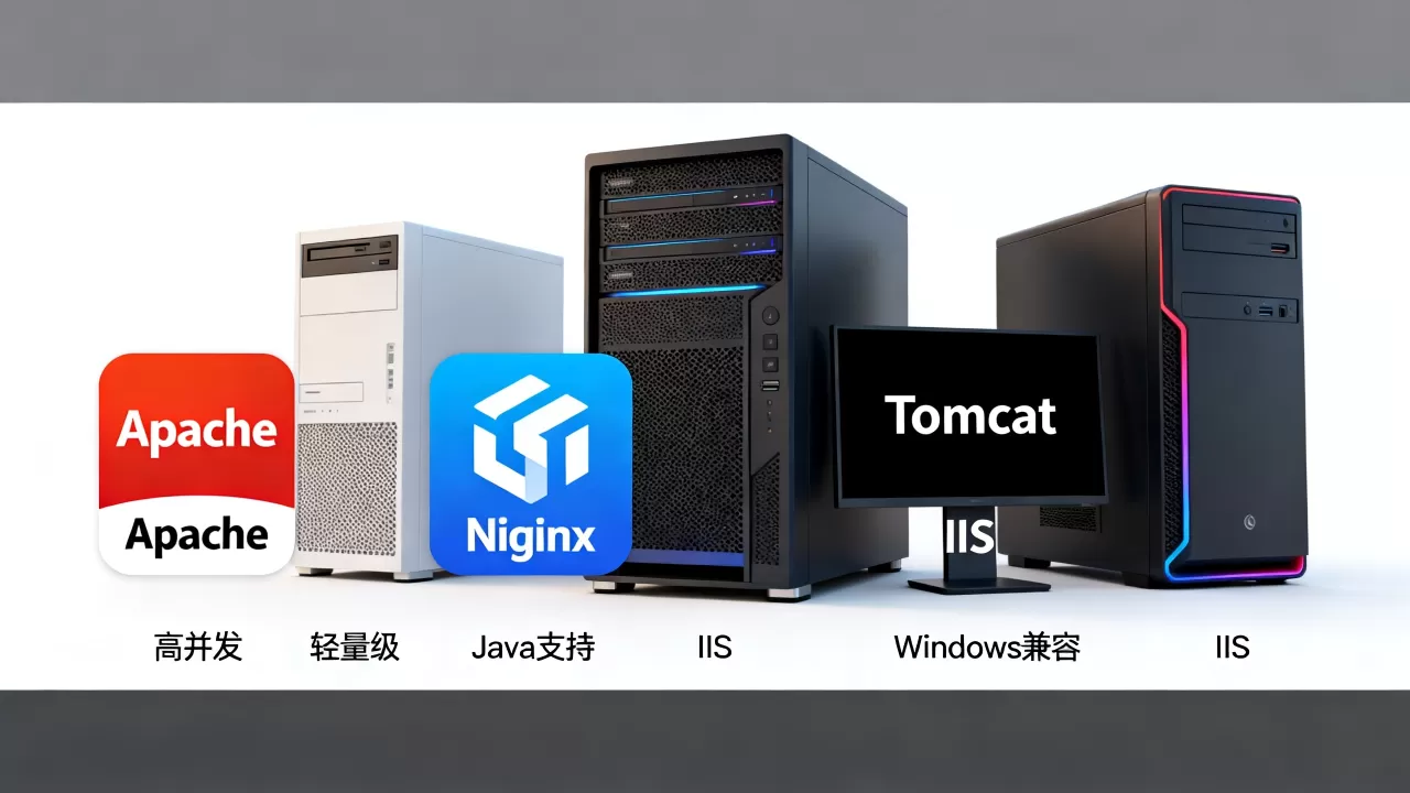 常见的web应用服务器都有哪些，哪个好？