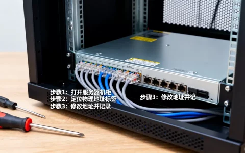 服务器上修改物理地址怎么操作？, 有什么影响？