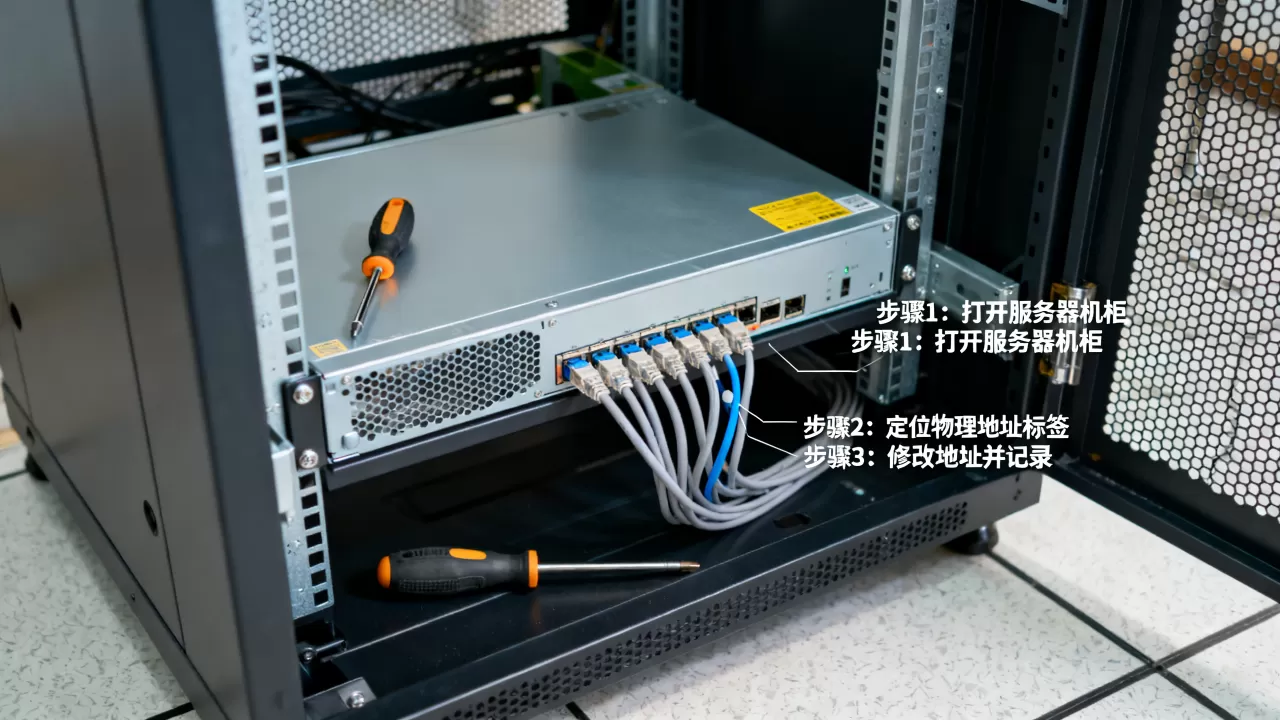 服务器上修改物理地址怎么操作?, 有什么影响? 服务器上修改物理地址怎么操作?, 有什么影响?