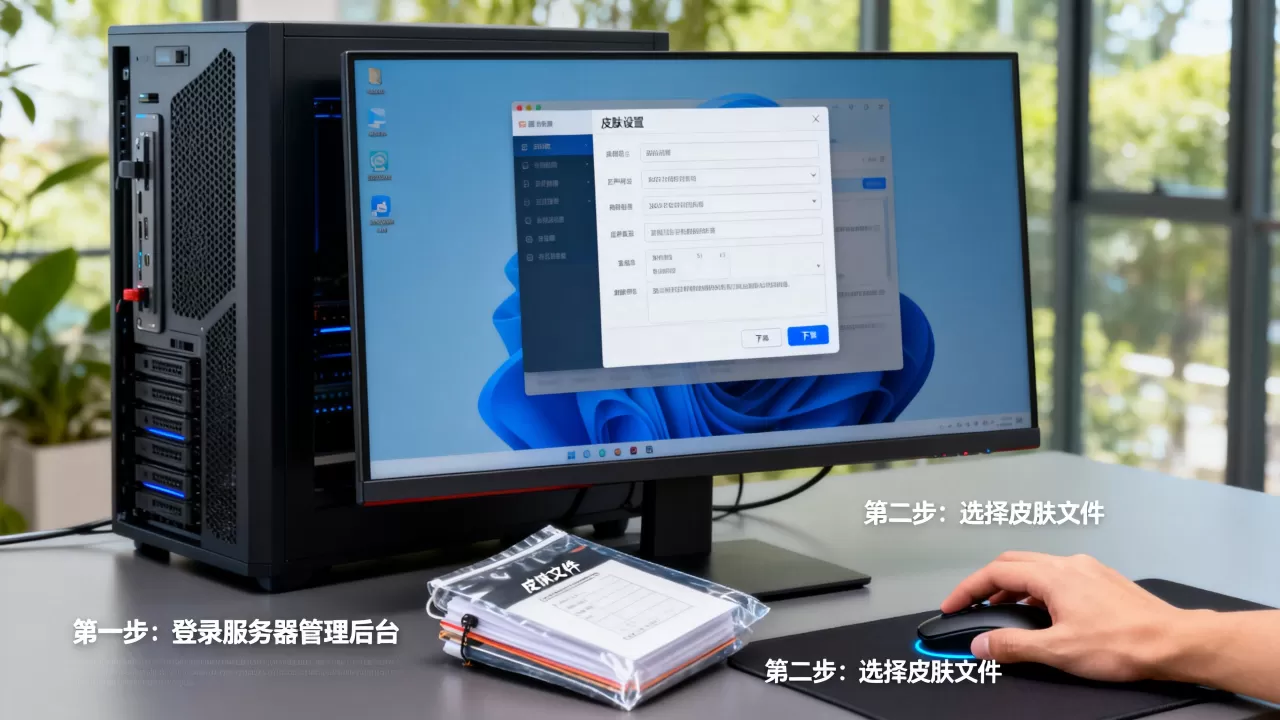 服务器皮肤如何正确使用，服务器皮肤怎么下载？