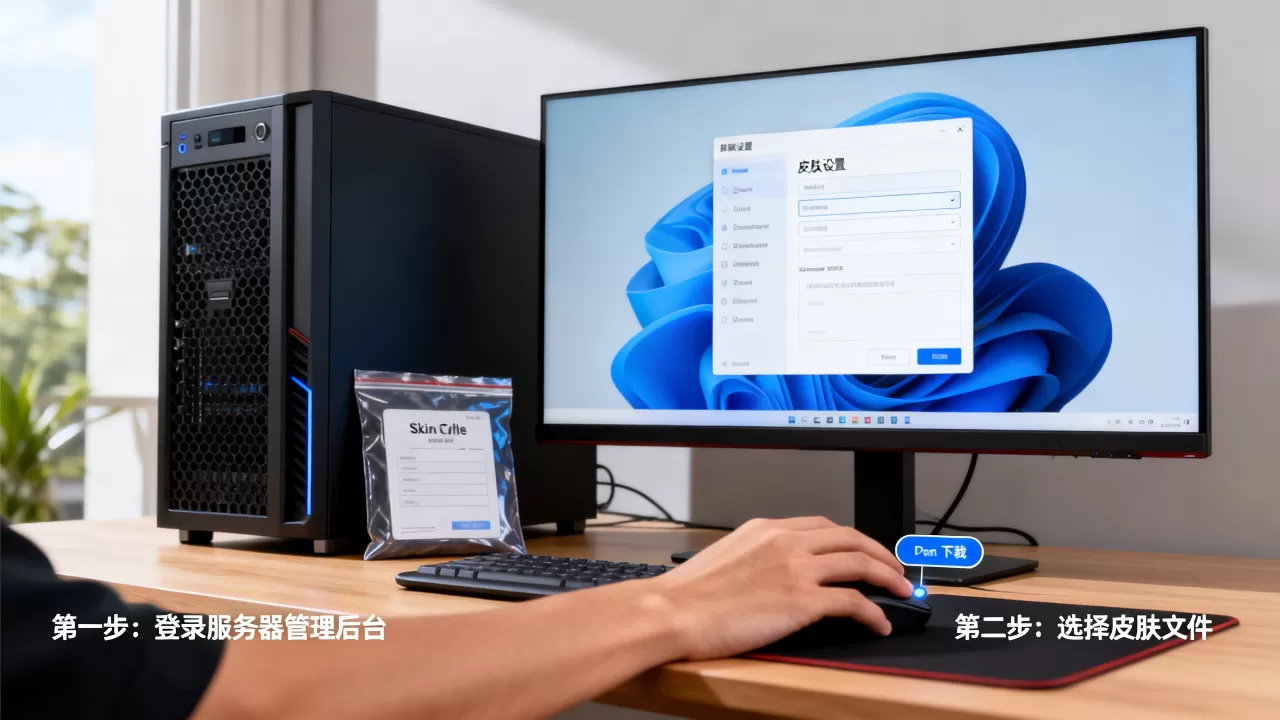 服务器皮肤如何正确使用，服务器皮肤怎么下载？