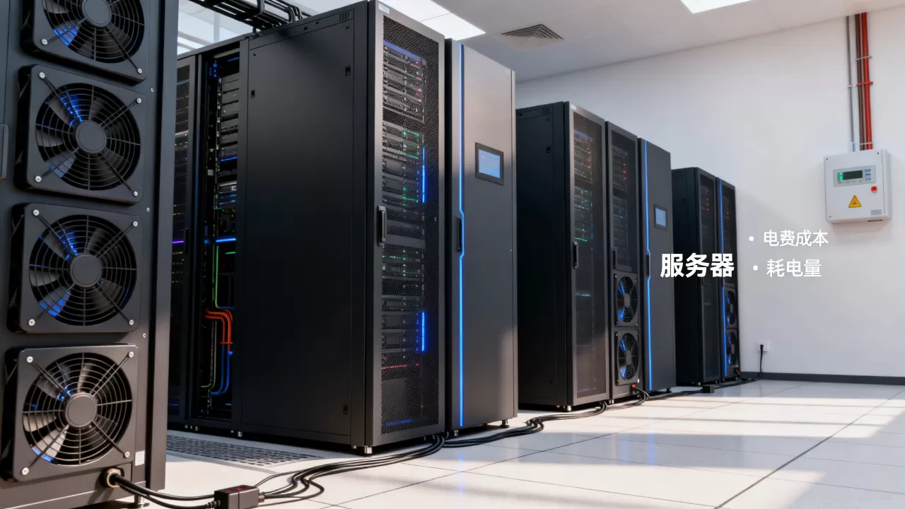 服务器一年耗电量是多少？如何降低电费成本？