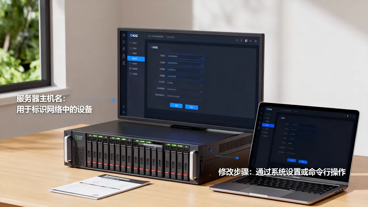 服务器主机名是什么意思？，怎么修改主机名？