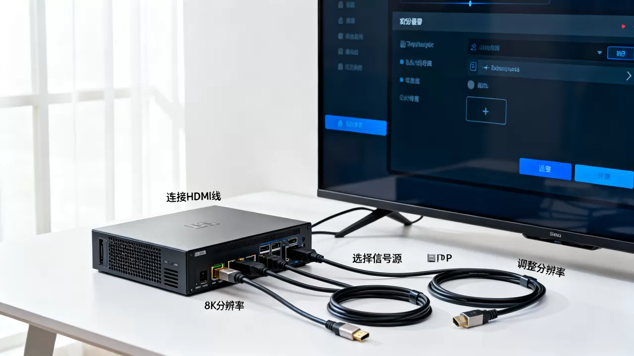 服务器主机连电视怎么设置,需要什么线材? 服务器主机连电视怎么设置,需要什么线材?