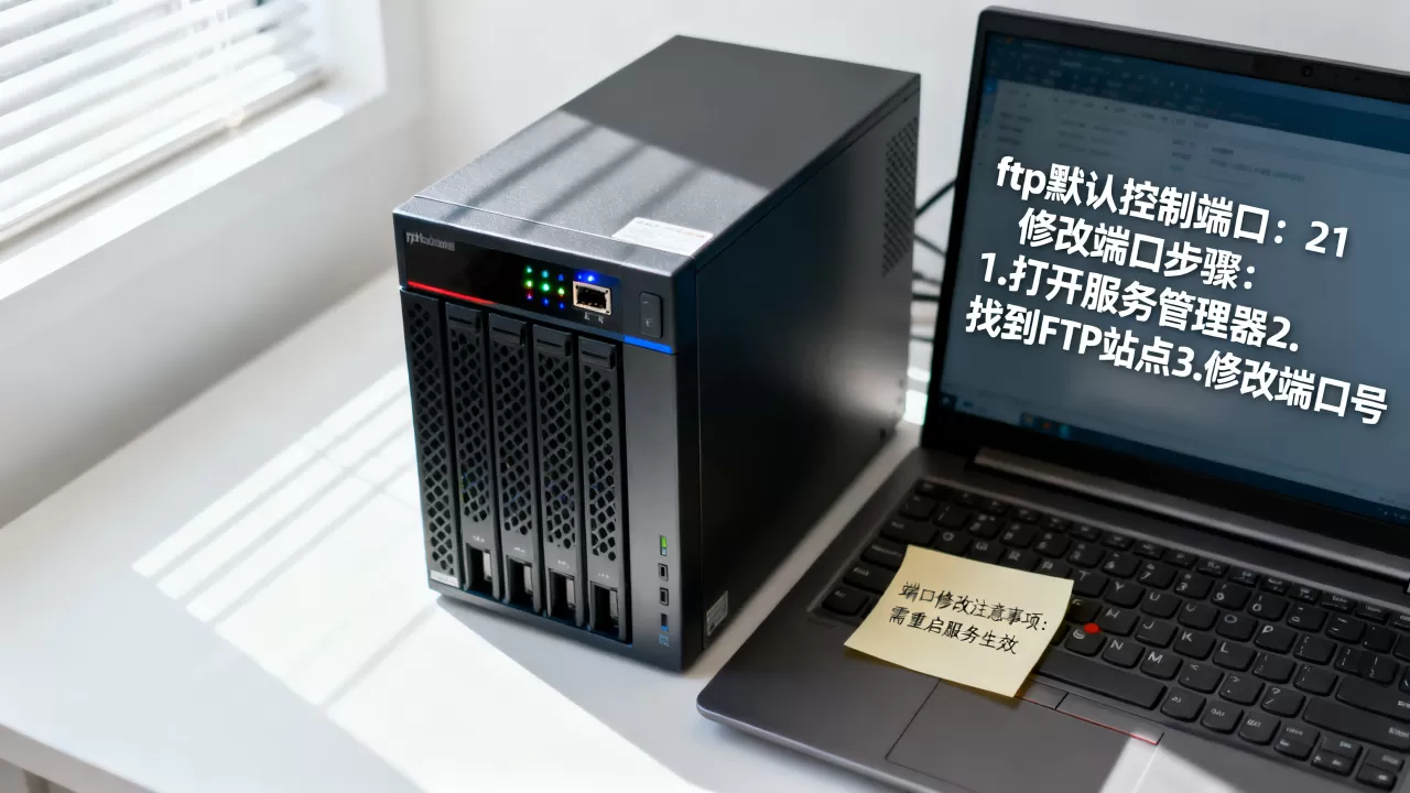 ftp服务器默认控制端口号是多少，怎么修改？