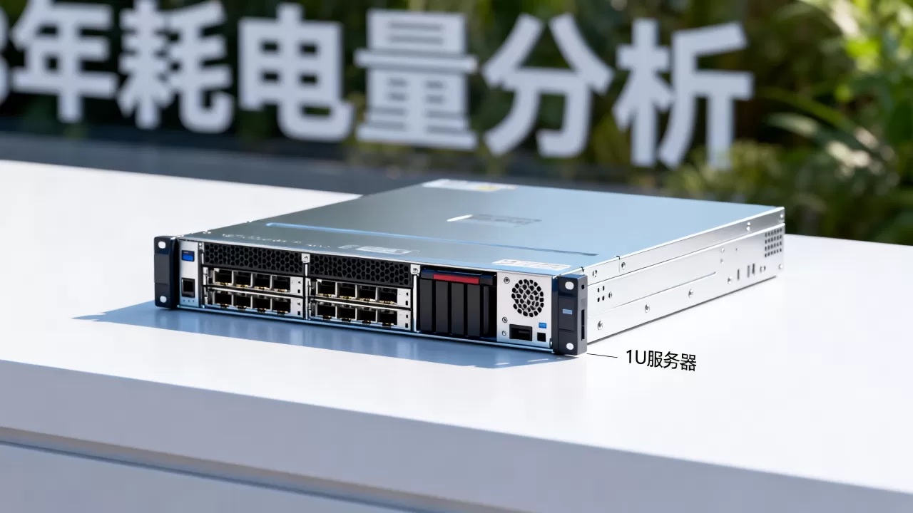 一台1U的服务器一年耗电多少度?, 电费成本高不高? 一台1U的服务器一年耗电多少度?, 电费成本高不高?