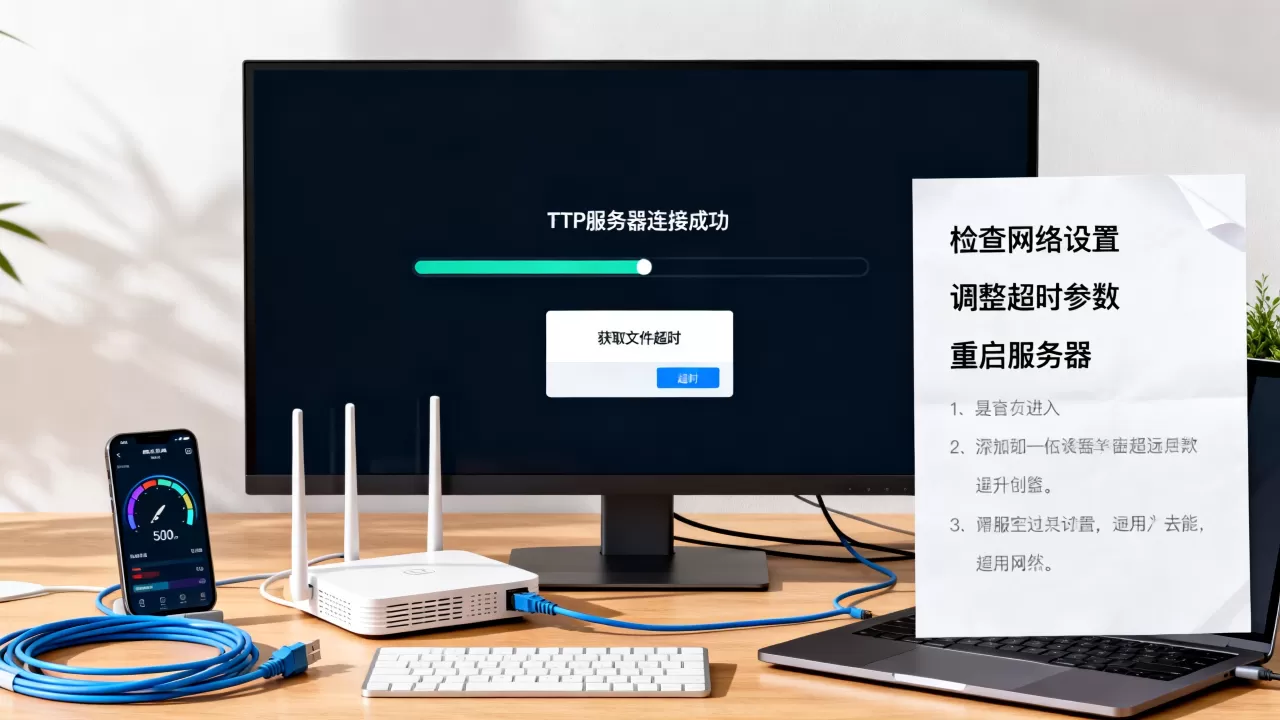 FTP服务器连接成功获取文件超时怎么回事？，如何解决？