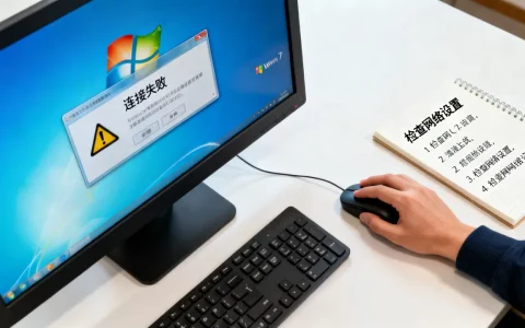 Win7系统下设置数据连接到服务器失败怎么办，如何解决？