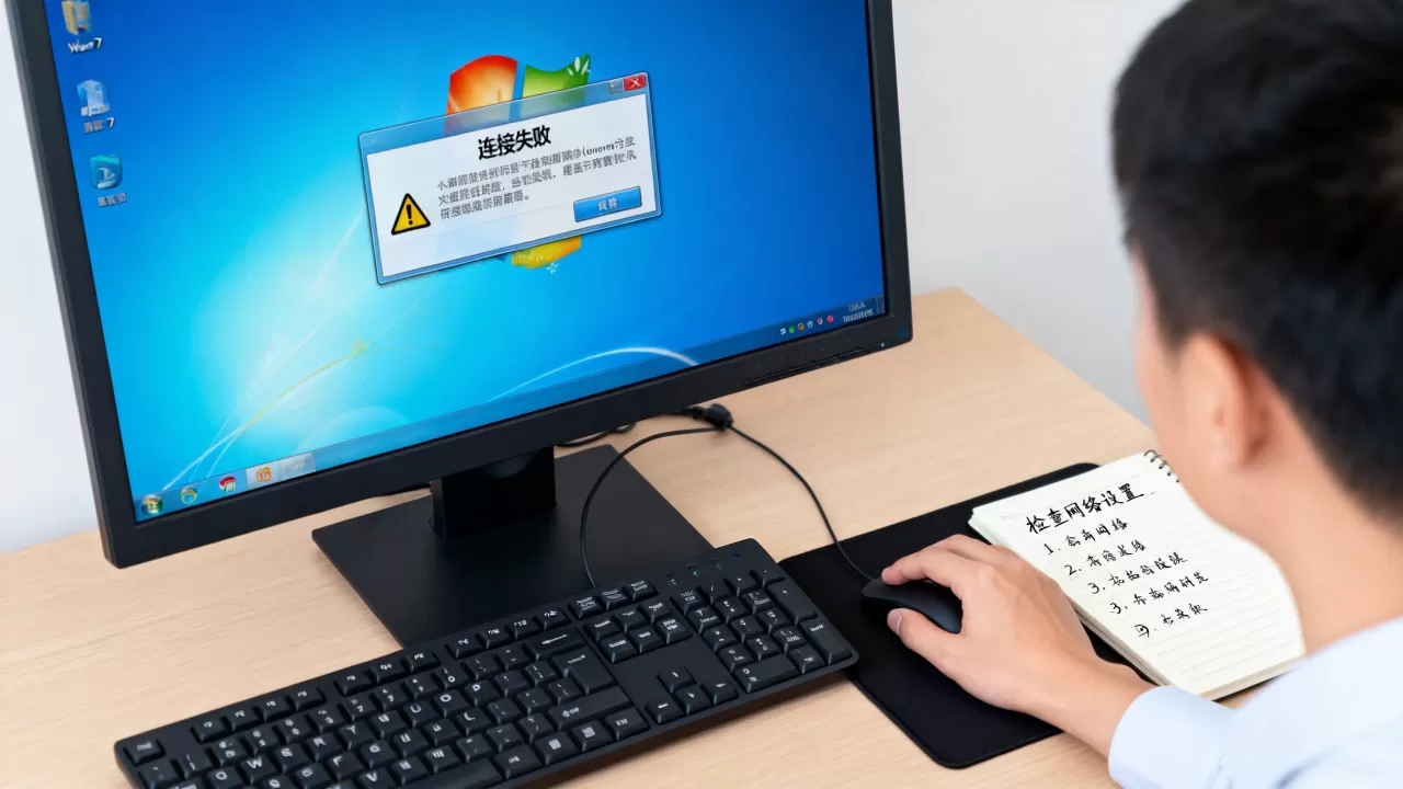 Win7系统下设置数据连接到服务器失败怎么办,如何解决? Win7系统下设置数据连接到服务器失败怎么办,如何解决?
