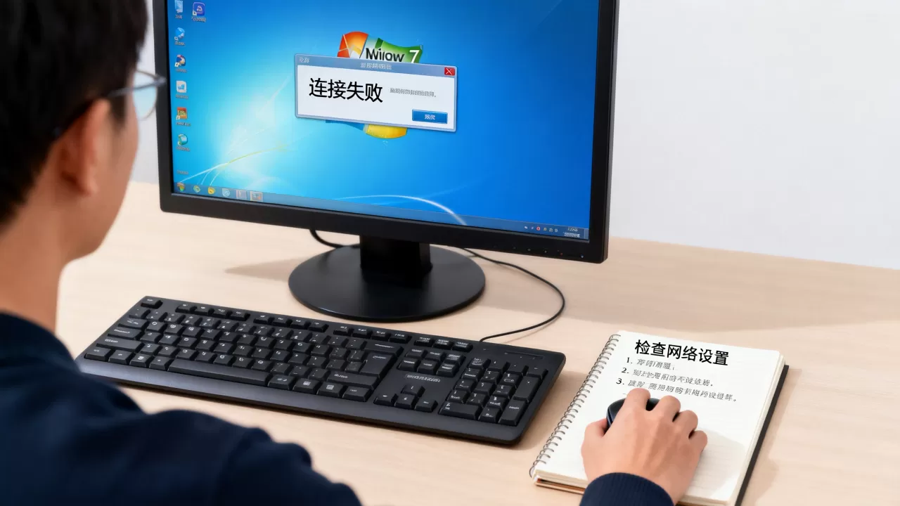 Win7系统下设置数据连接到服务器失败怎么办,如何解决? Win7系统下设置数据连接到服务器失败怎么办,如何解决?