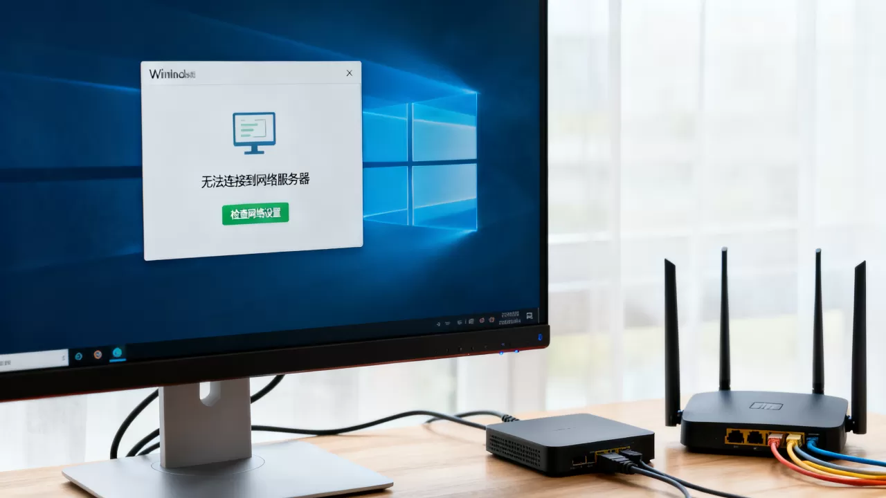 win10连接网络服务器失败如何解决,是什么原因 win10连接网络服务器失败如何解决,是什么原因