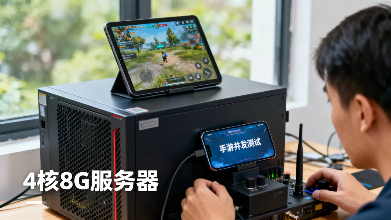 4核8G服务器做手游能带多少人？，够用吗？