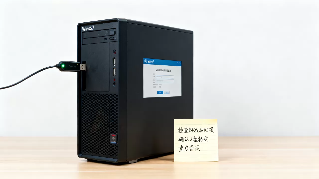 win7服务器电脑设置u盘启动不了怎么办，什么原因？