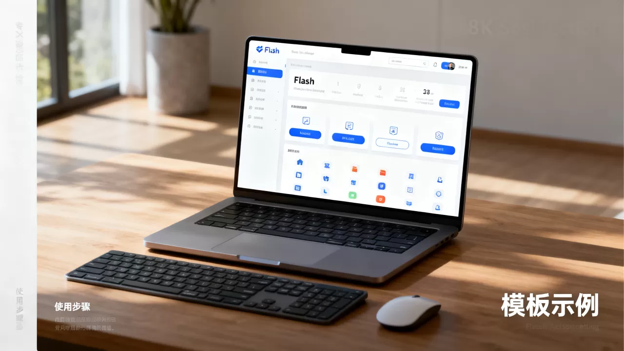 Flash网站设计模板有哪些？，怎么用？