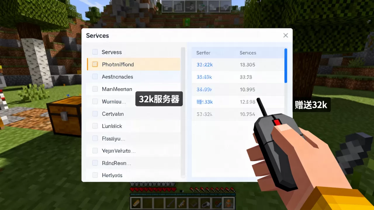 我的世界哪些服务器赠送32k?,哪里找32k服务器? 我的世界哪些服务器赠送32k?,哪里找32k服务器?