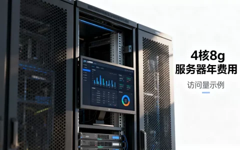 4核8g服务器一年多少钱，4核8g云服务器能跑多少访问量？