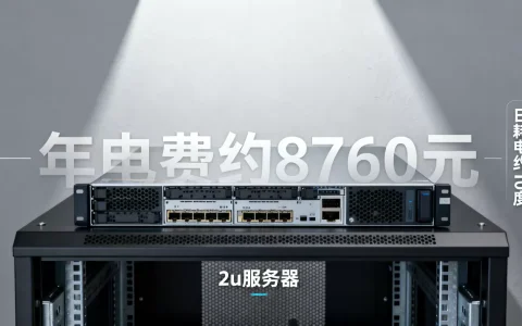 2u服务器一年能烧多少钱电费？，一天耗电多少度？