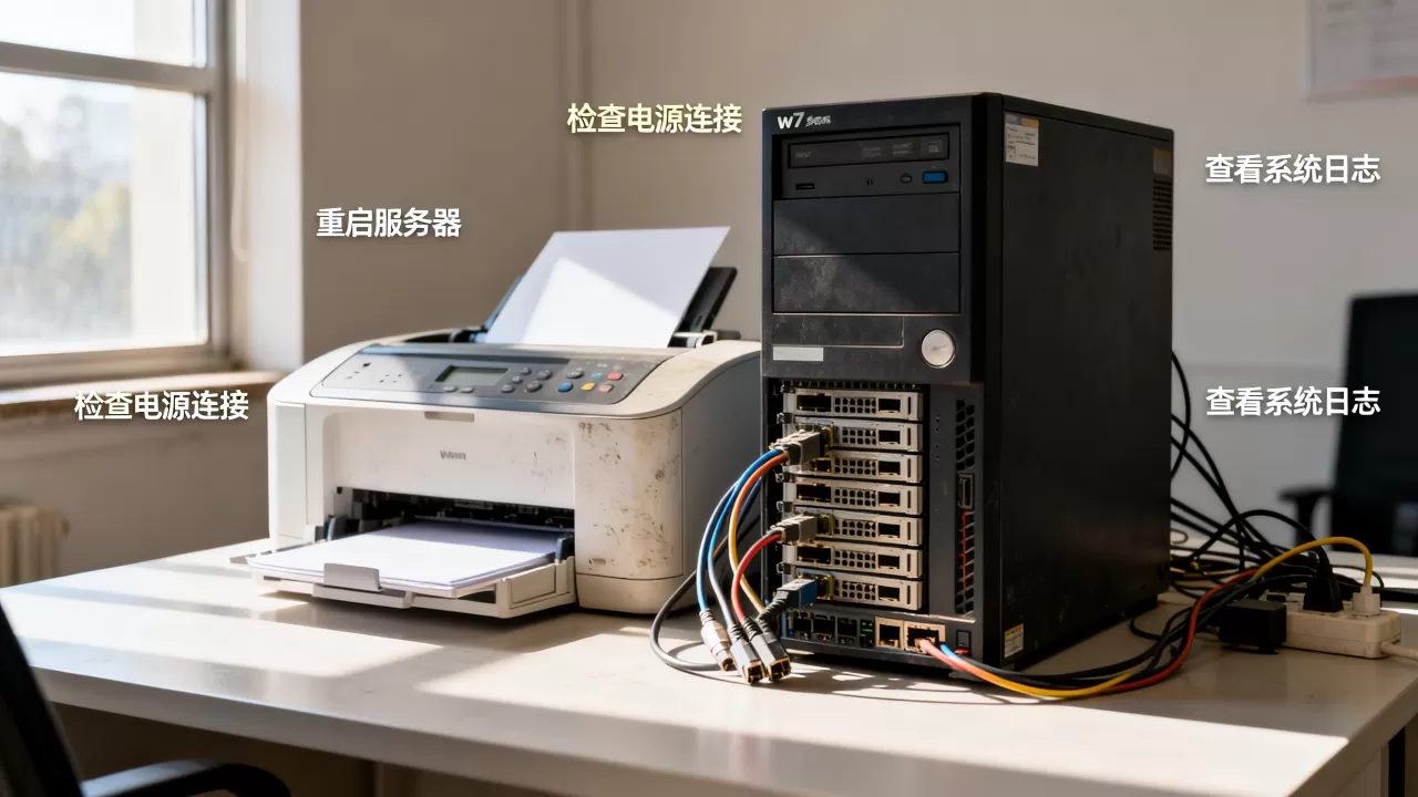 w7系统打印机服务器启动不了怎么办,是什么原因? w7系统打印机服务器启动不了怎么办,是什么原因?