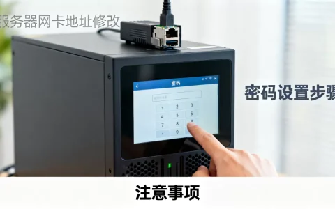 服务器网卡地址修改密码怎么设置，需要注意什么？