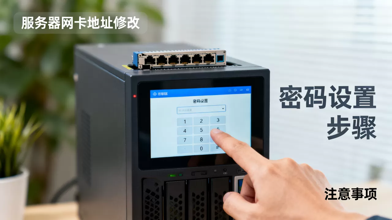 服务器网卡地址修改密码怎么设置，需要注意什么？