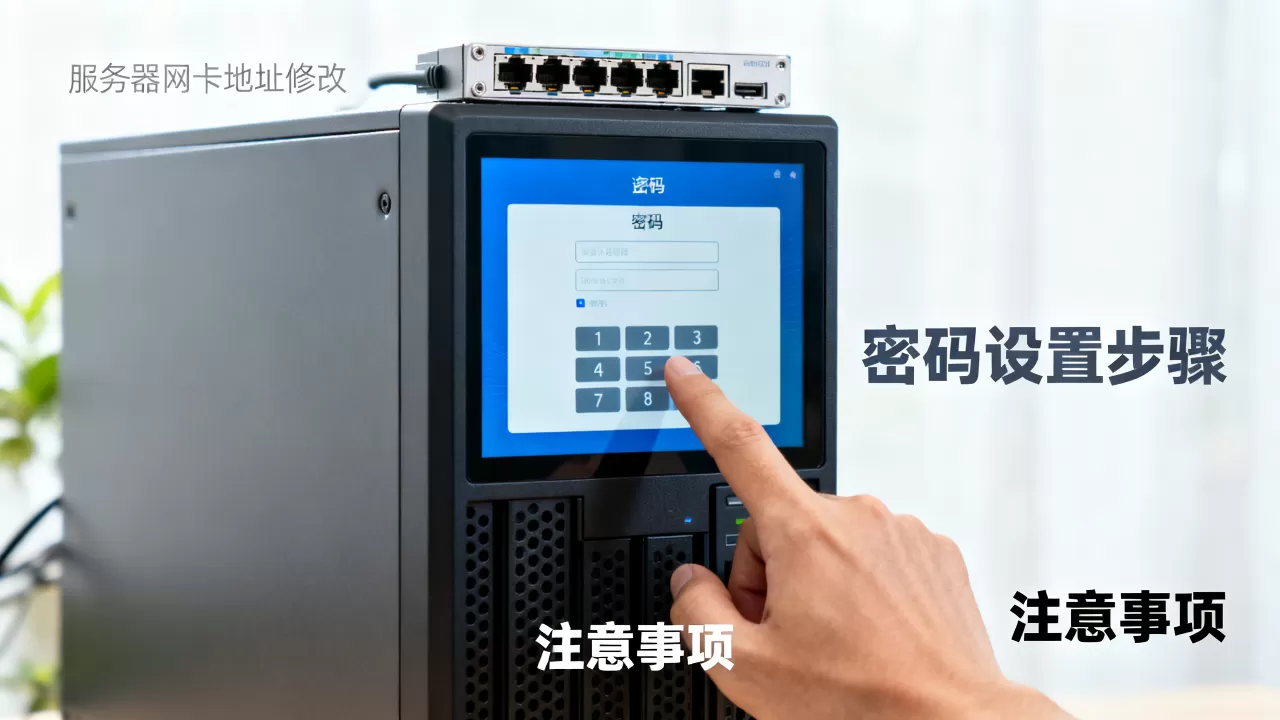 服务器网卡地址修改密码怎么设置，需要注意什么？