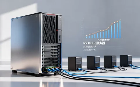 R5300G5服务器能带多少主机，服务器并发连接数怎么计算？