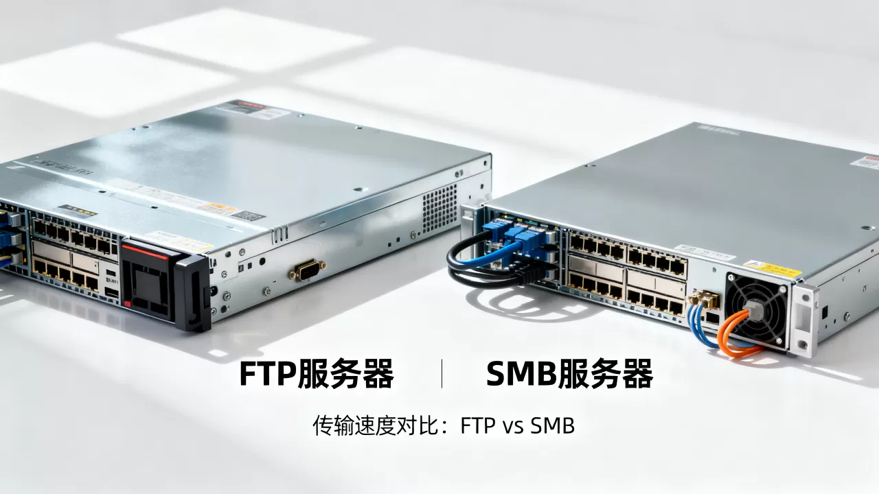 FTP服务器和SMB服务器有何区别，哪个传输速度更快？
