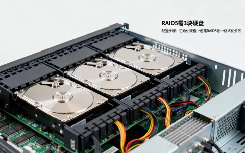 服务器怎么配置RAID5？，RAID5需要几块硬盘？